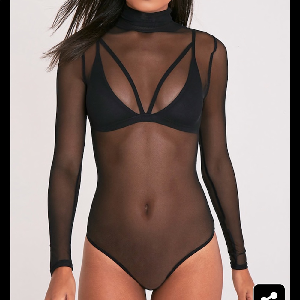 Mesh body suit